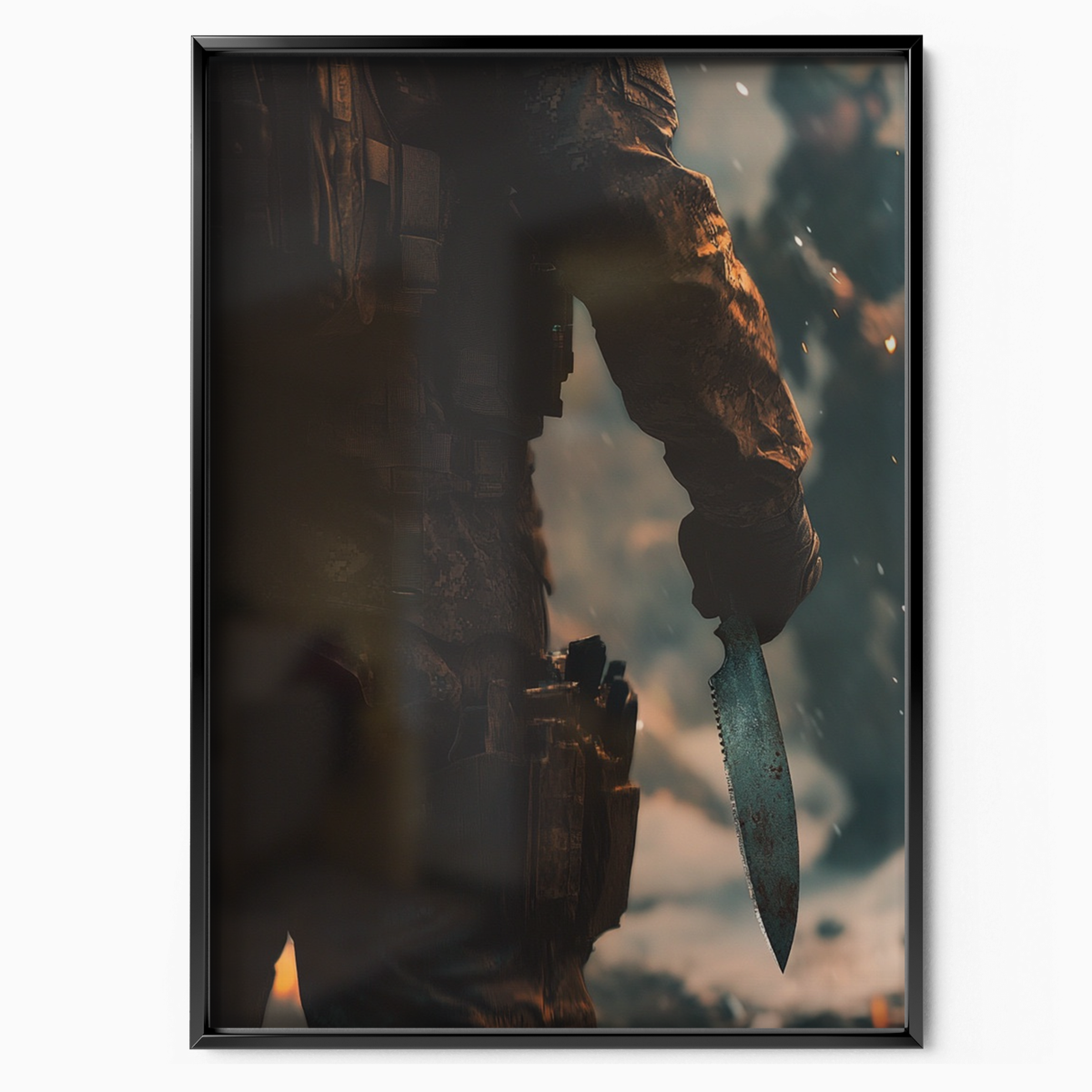 Call Of Duty – Knife Kill Combat Scene