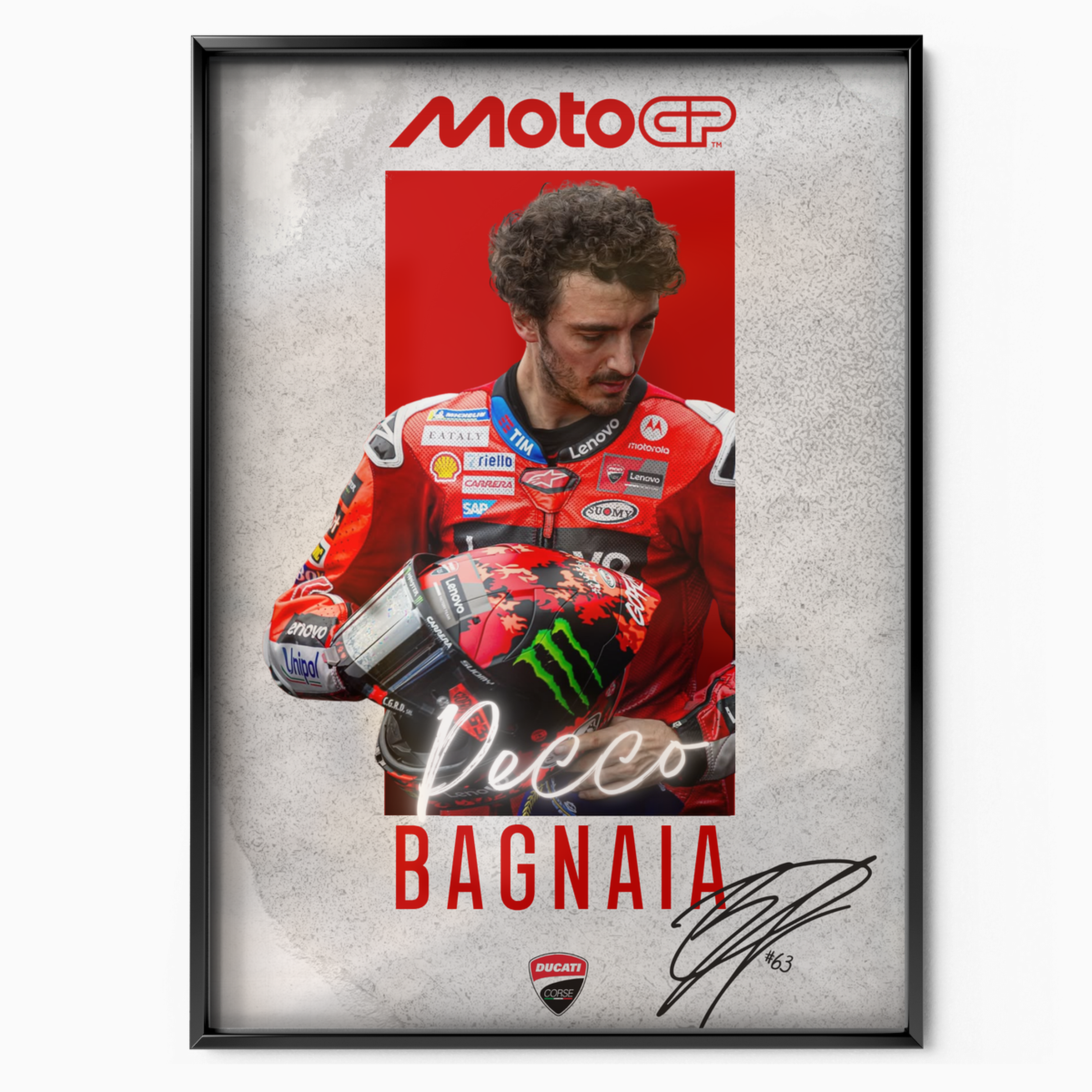 Pecco Bagnaia X Ducati Original 2025