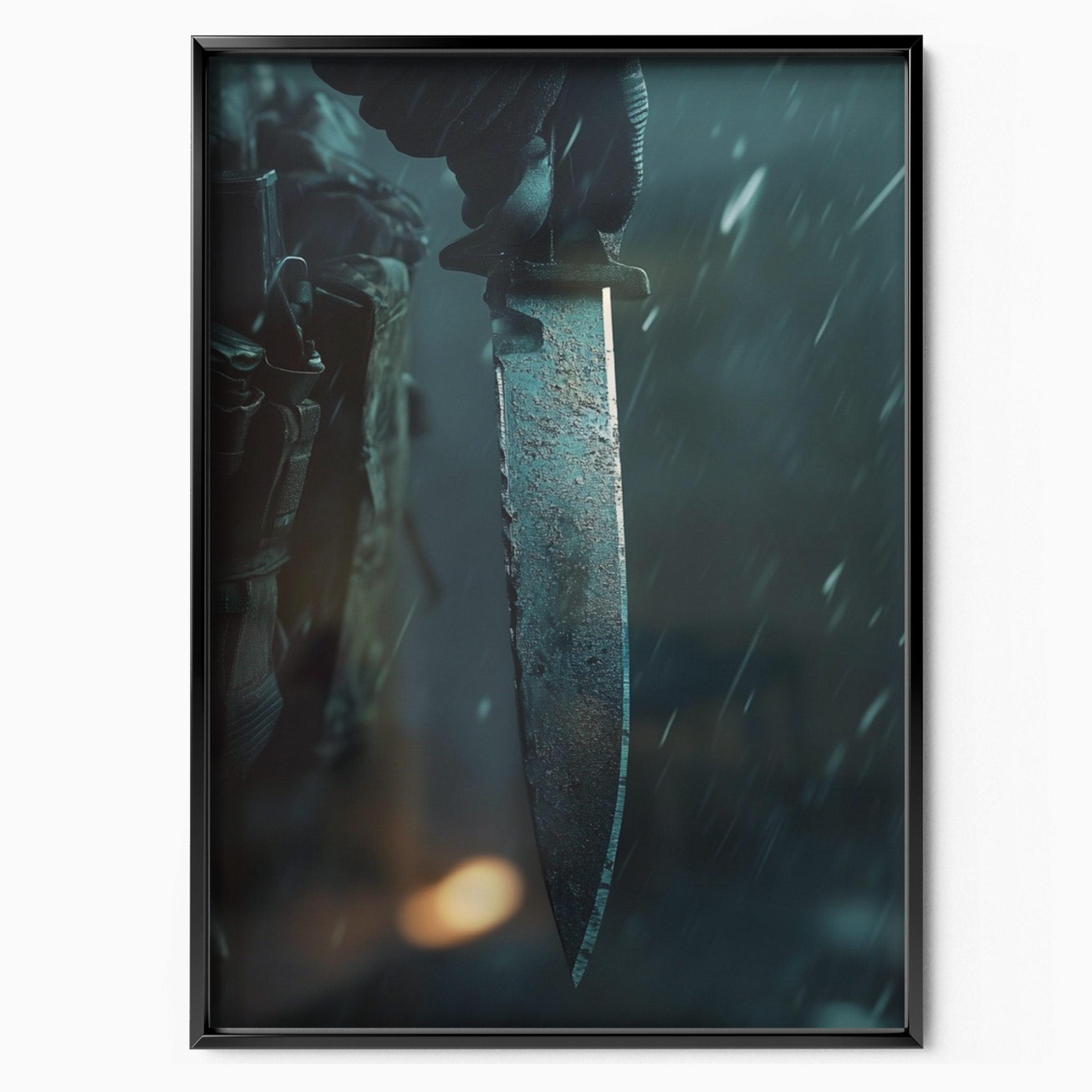 Call Of Duty – Combat Knife In The Rain