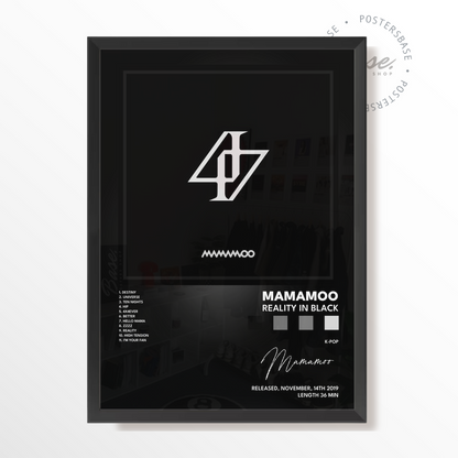 mamamoo reality in BLACK