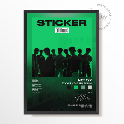 nct 127 Sticker   The 3rd Album