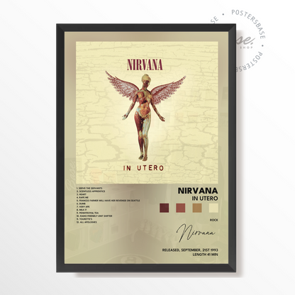nirvana In Utero poster