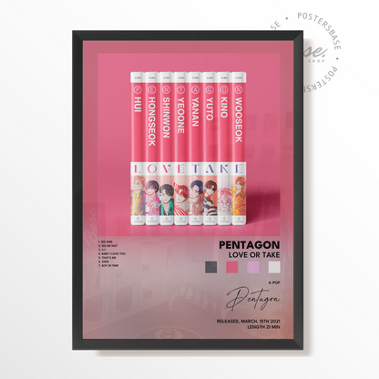 pentagon LOVE or TAKE