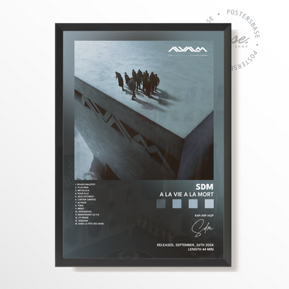 sdm A LA VIE A LA MORT poster