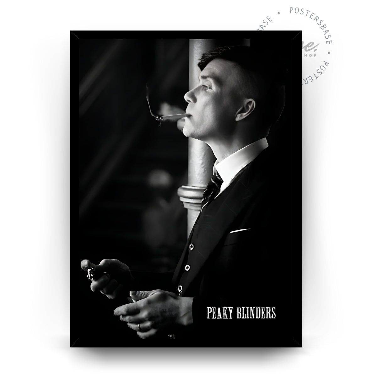 Peaky Blinders Thomas Shelby B&W