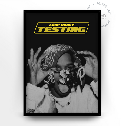 ASAP Rocky B&W