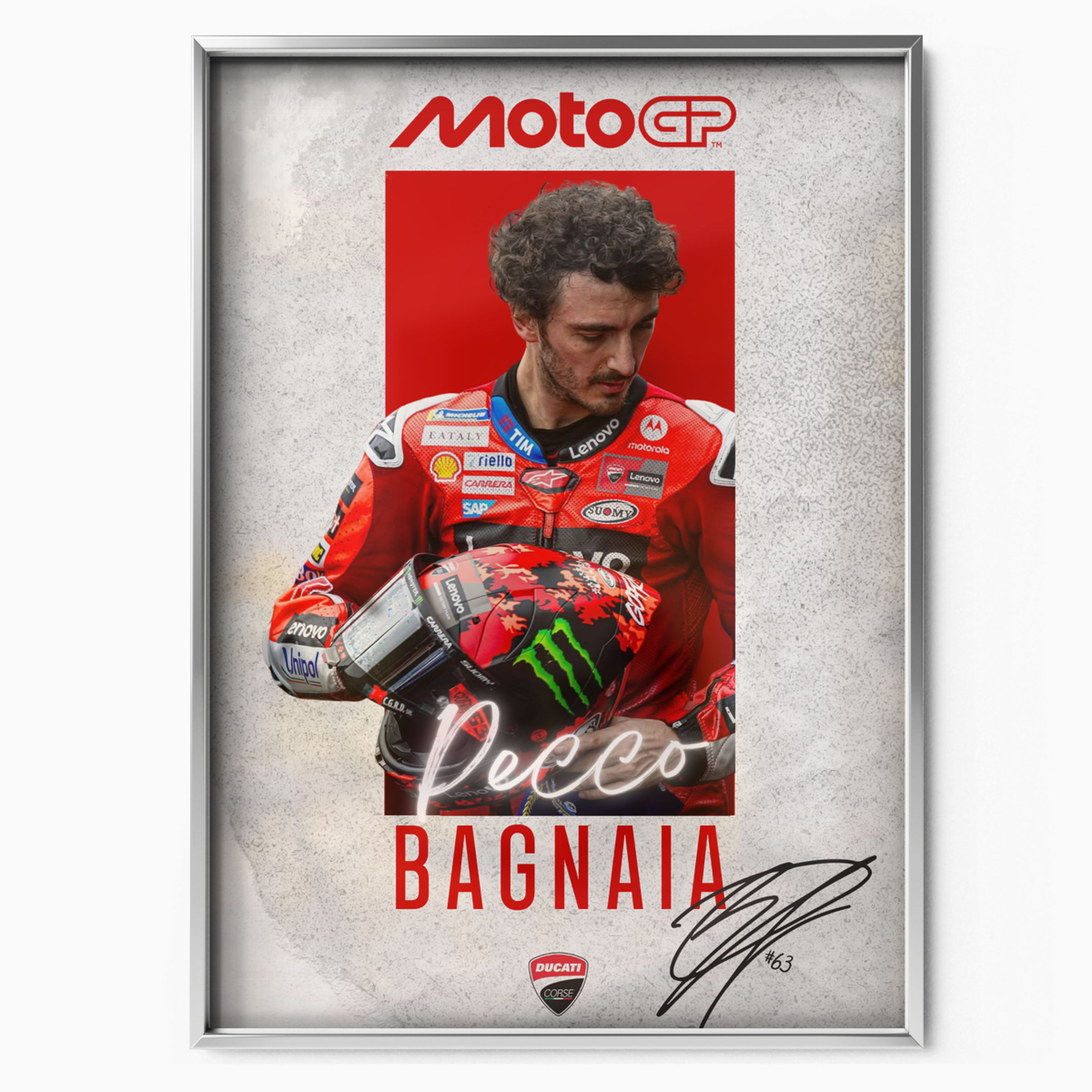 Pecco Bagnaia X Ducati Original 2025