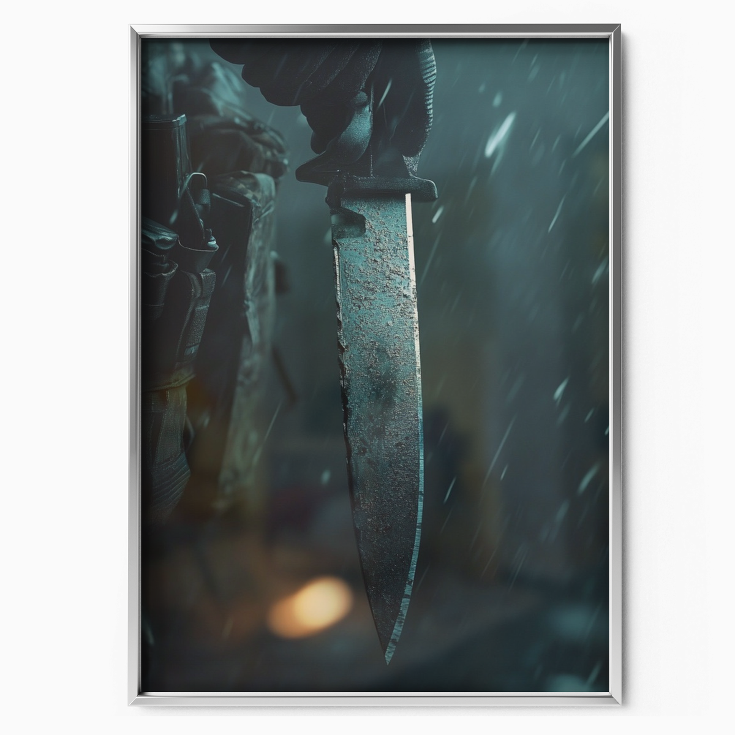 Call Of Duty – Combat Knife In The Rain
