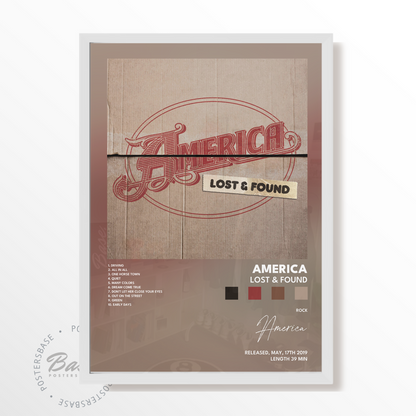 america Lost  Found poster