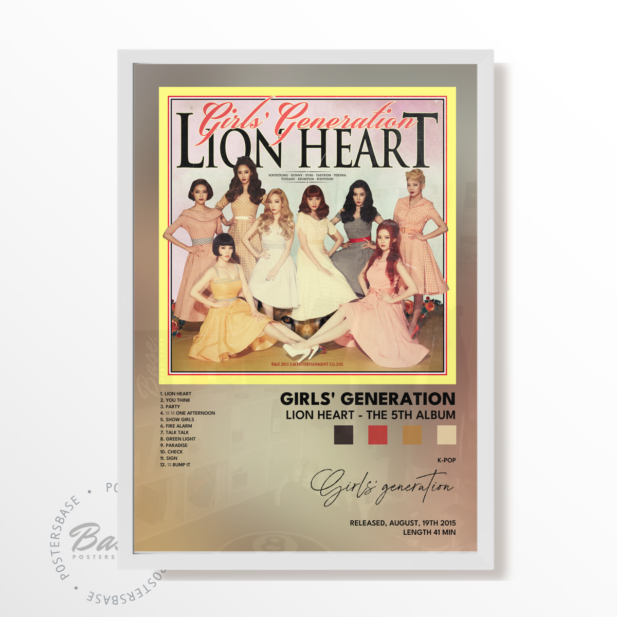 girls generation Lion Heart The 5th Album