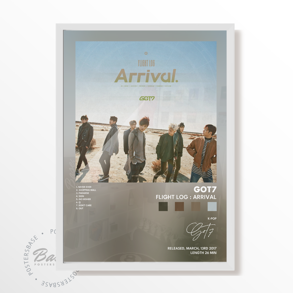 got7 FLIGHT LOG ARRIVAL