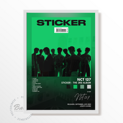 nct 127 Sticker   The 3rd Album