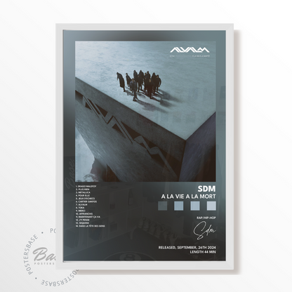 sdm A LA VIE A LA MORT poster