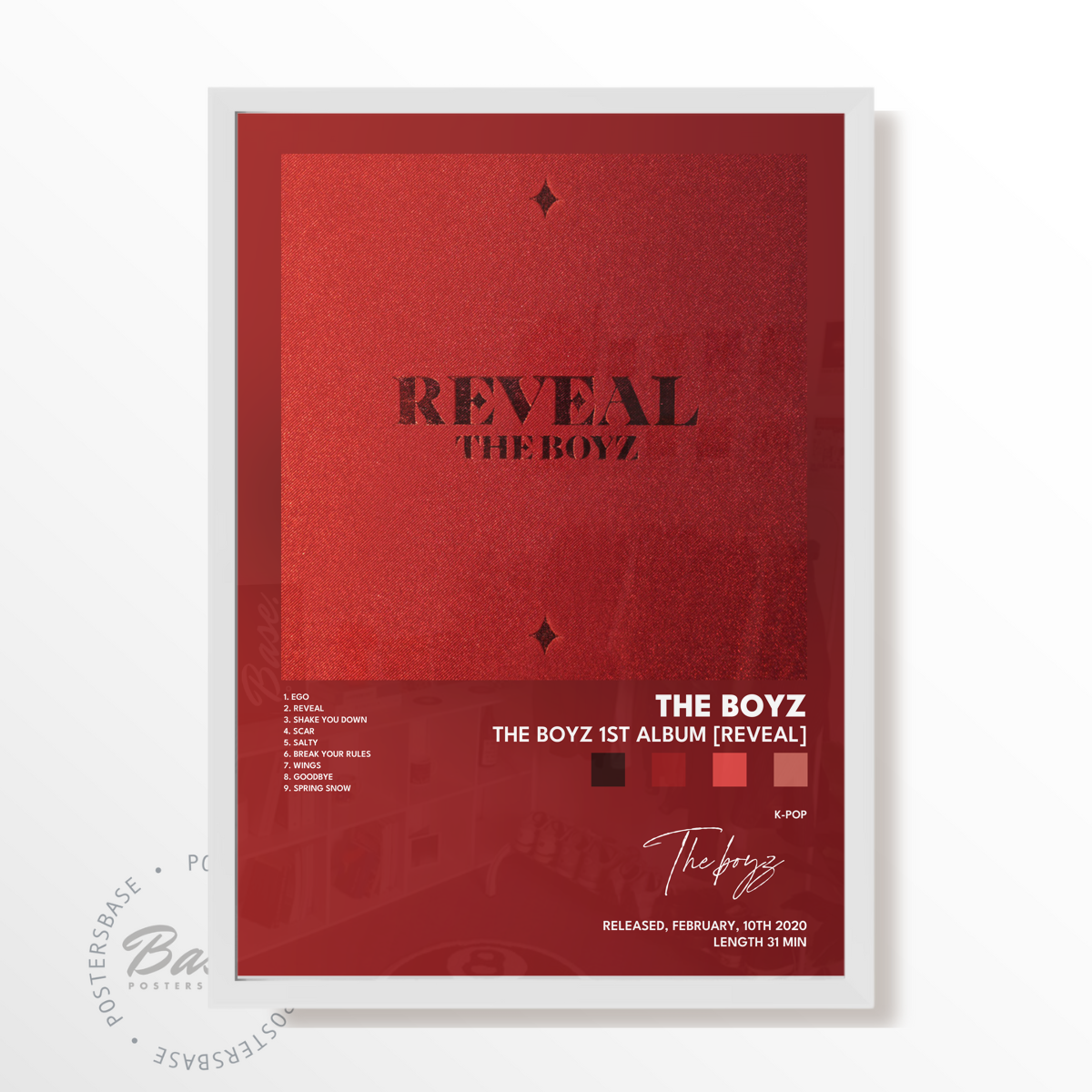the boyz THE BOYZ 1ST ALBUM REVEAL