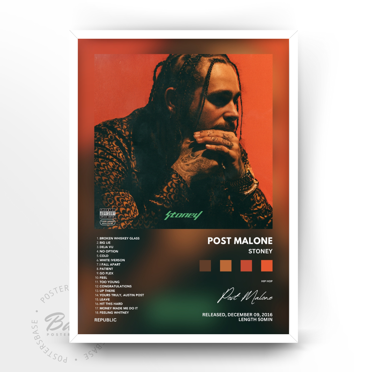 O sangramento pós Malone Hollywood 