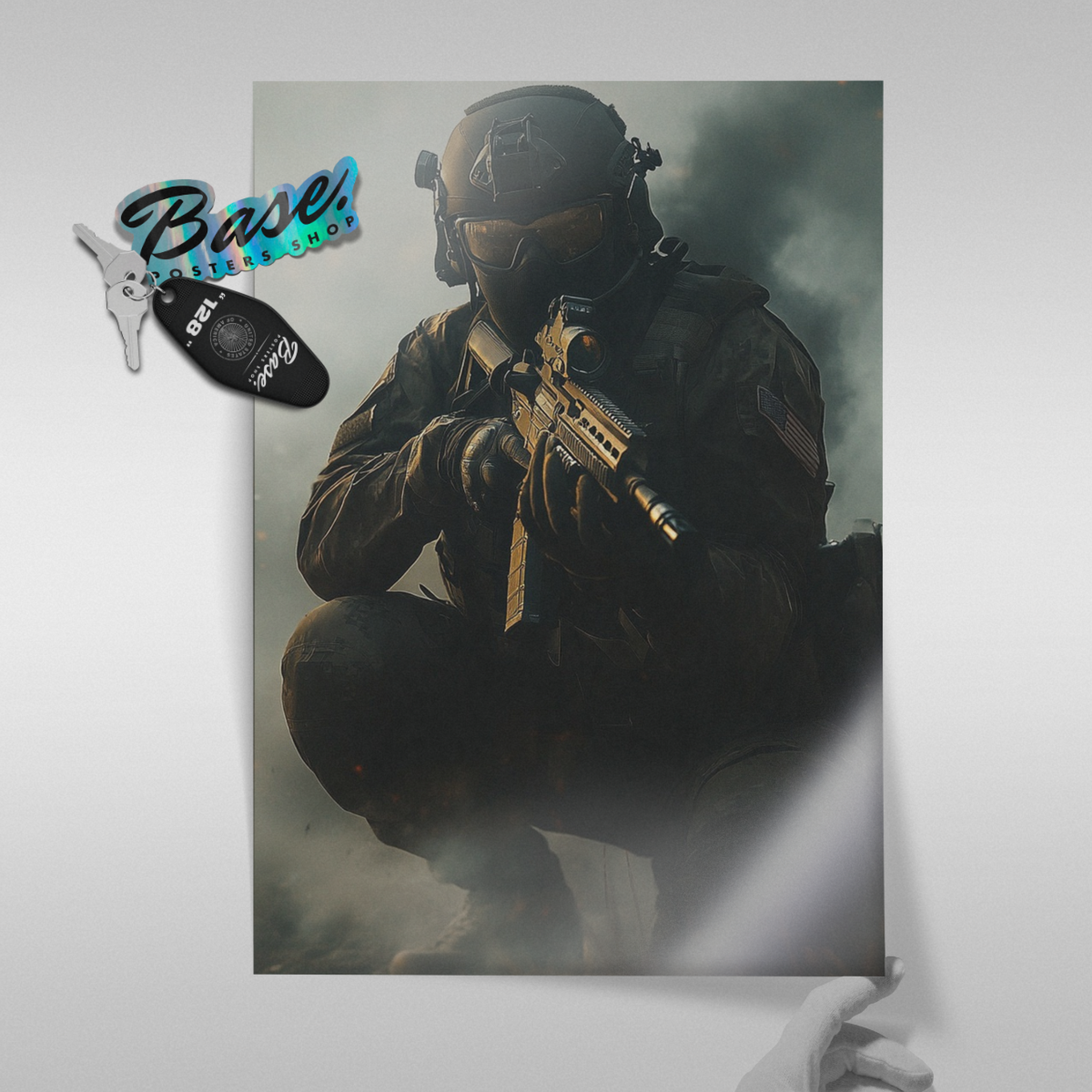 Call Of Duty – Us Soldier In Action