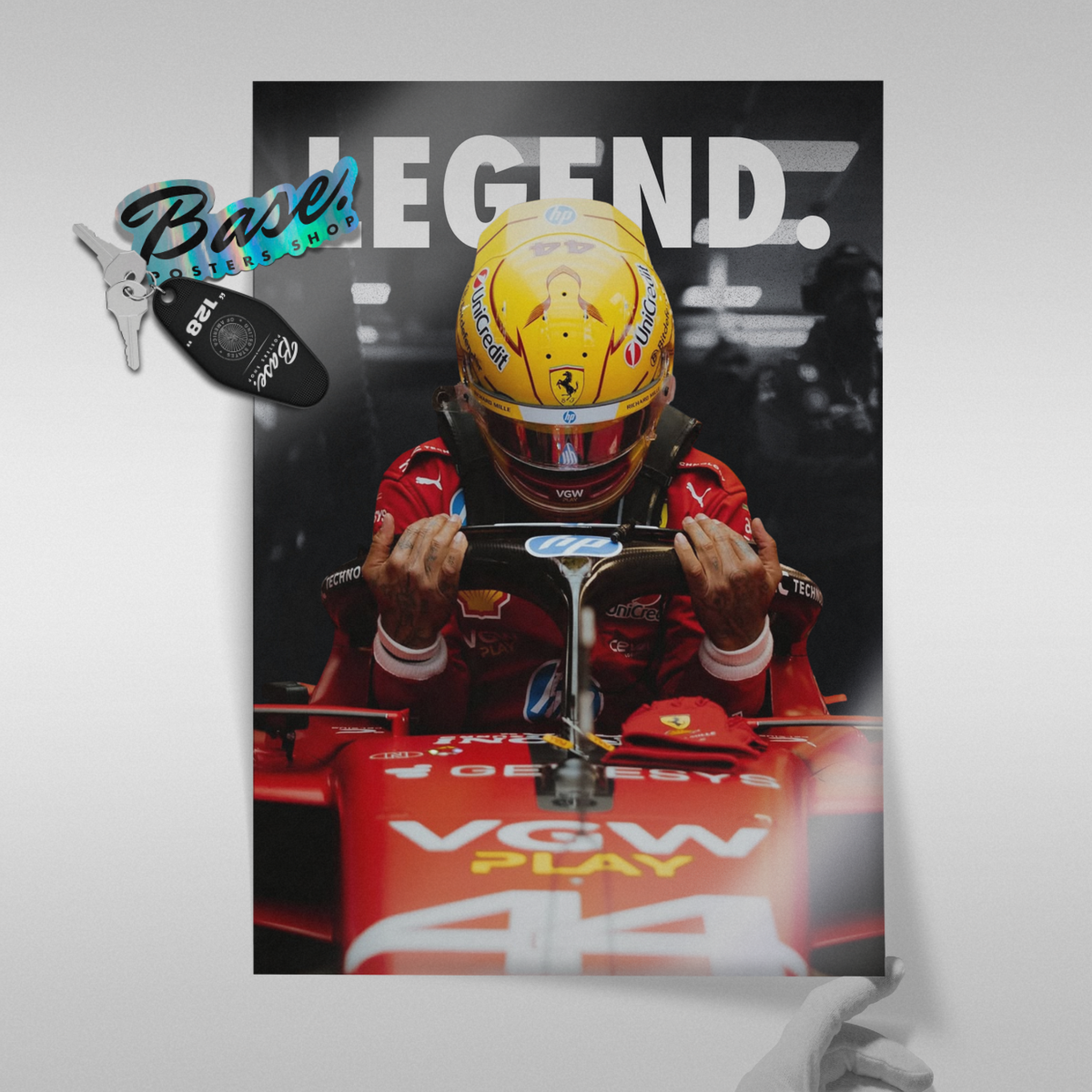 Lewis Hamilton X Ferrari 'legend'