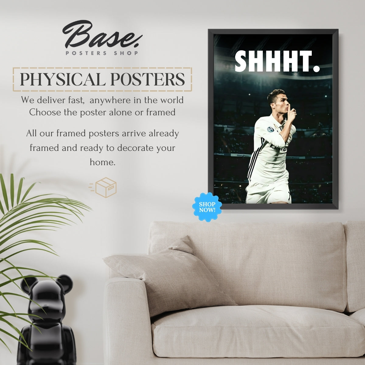 Cristiano Ronaldo 'Shhh.'