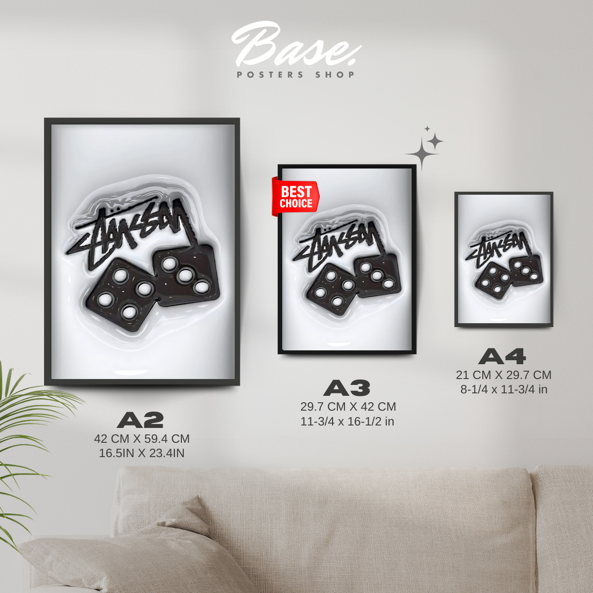 STÜSSY DICES SLICK