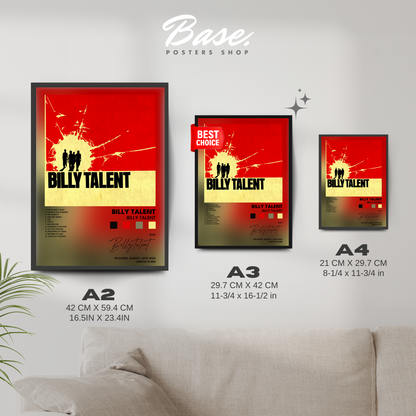 billy talent Billy Talent poster