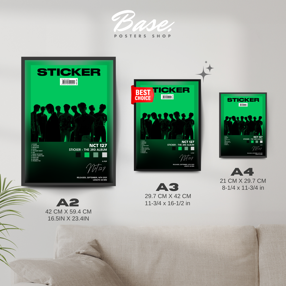 nct 127 Sticker The 3rd Album