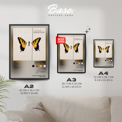 paramore Brand New Eyes poster