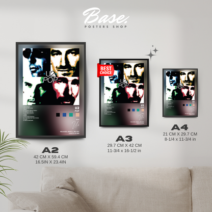 u2 Pop poster