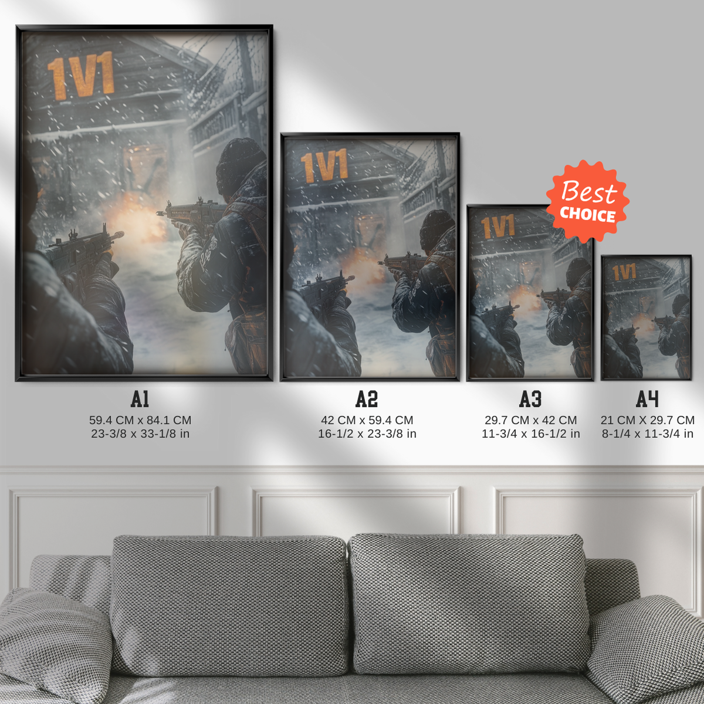 Call Of Duty – 1v1 Snow Duel