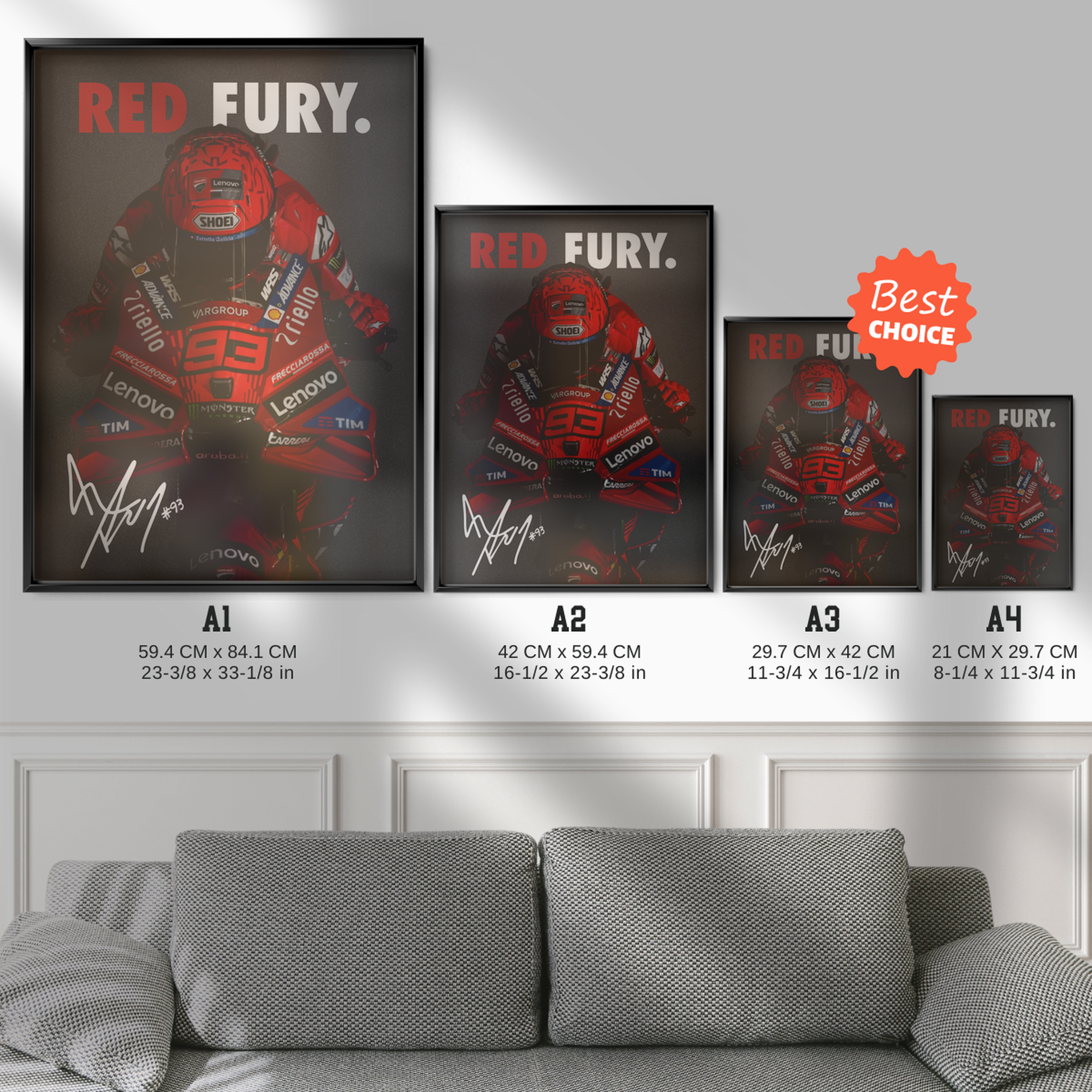 Marc Marquez 'red Fury' 2025