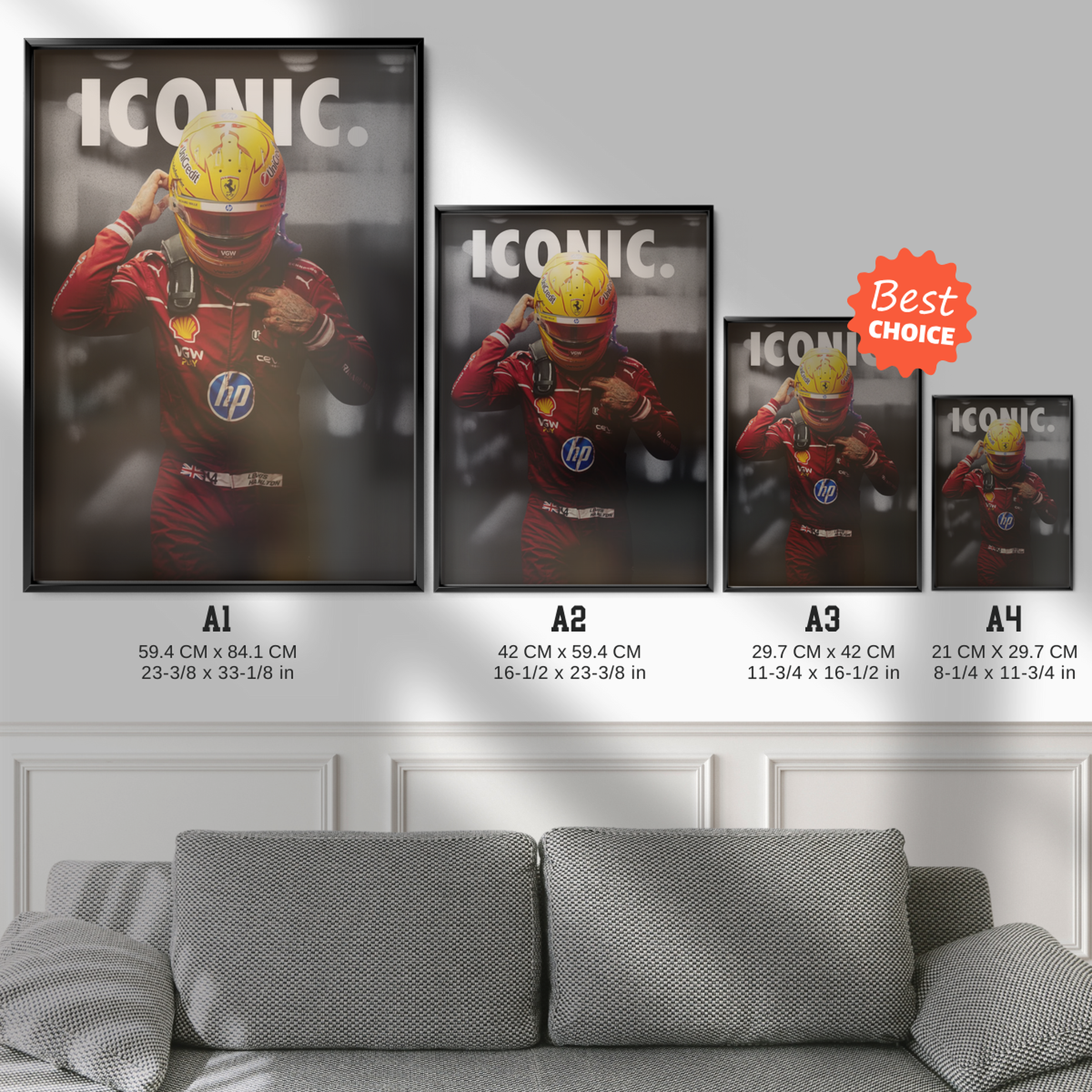 Lewis Hamilton 'iconic' 2025