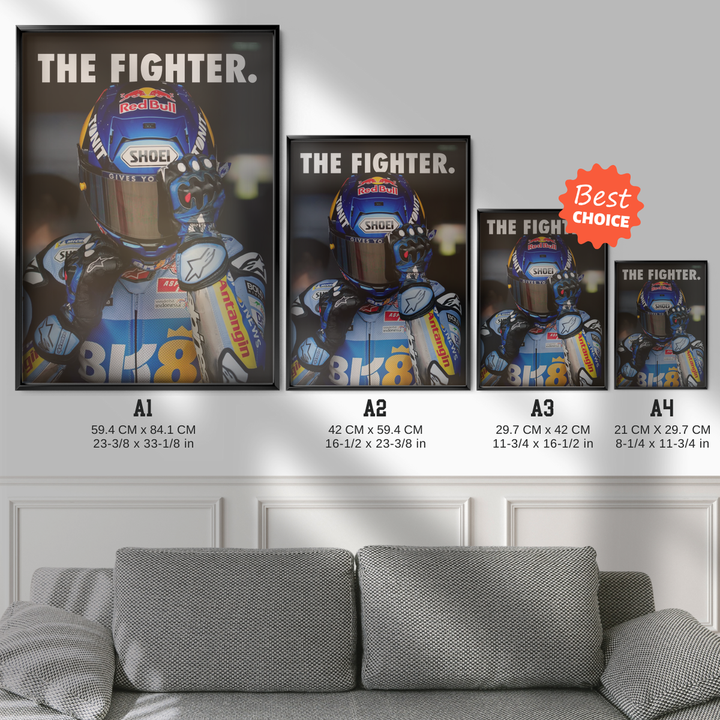 Alex Marquez 'the Fighter' 2025