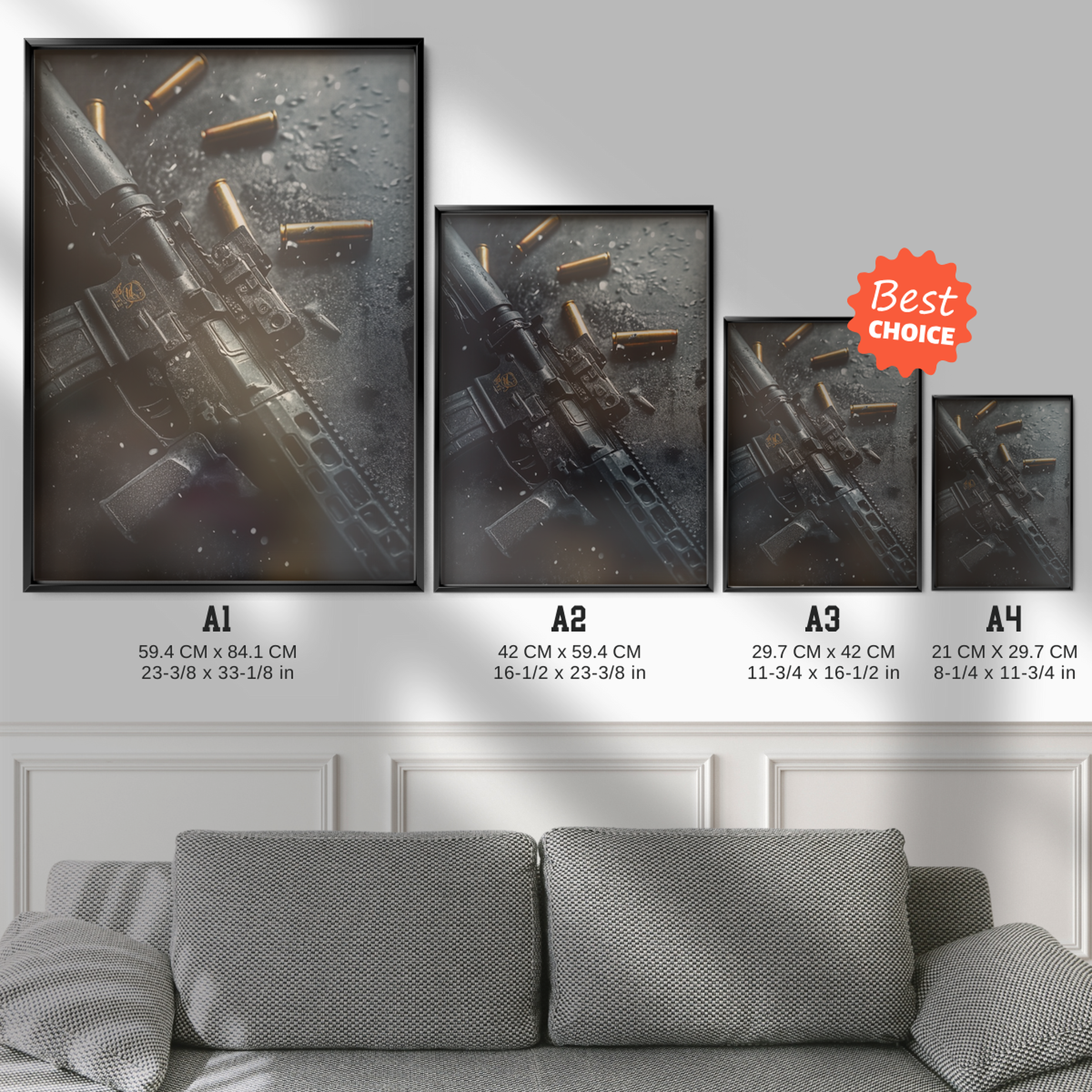 Call Of Duty – Tactical Rifle And Bullets