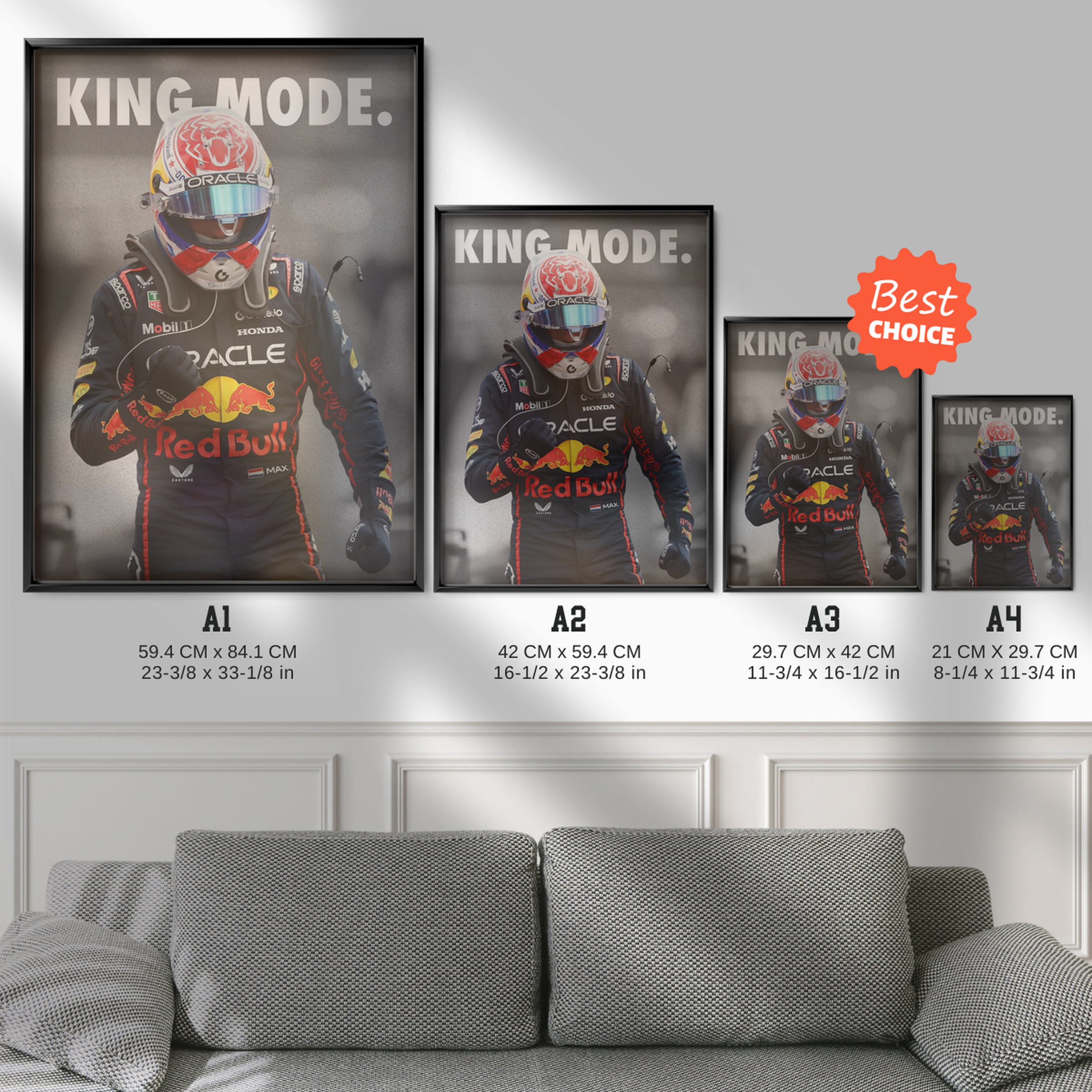 Max Verstappen 'king Mode'