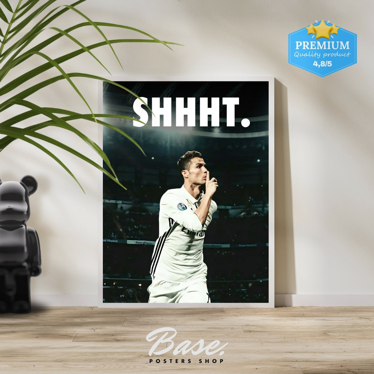 Cristiano Ronaldo 'Shhh.'