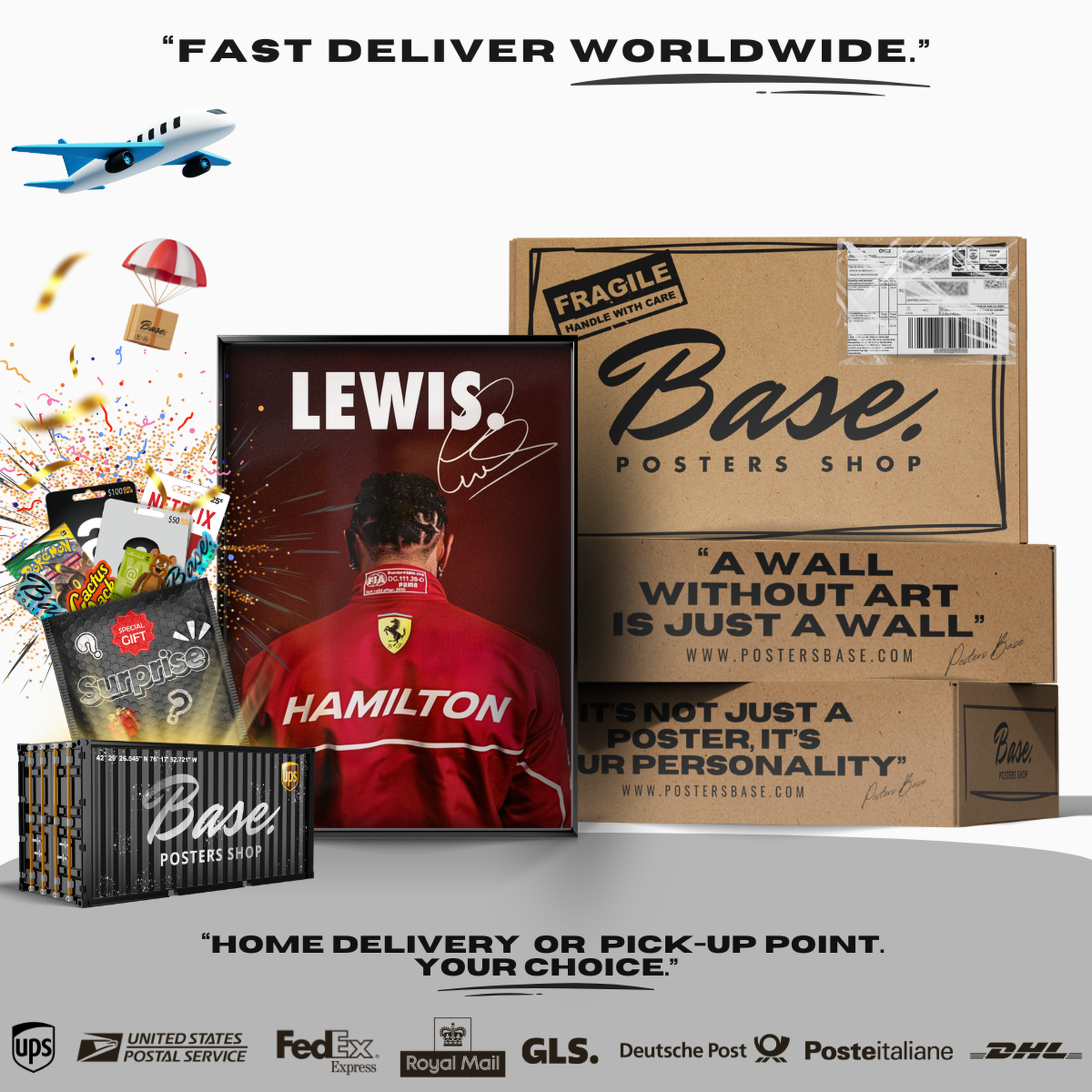 Lewis Hamilton X Ferrari Sign