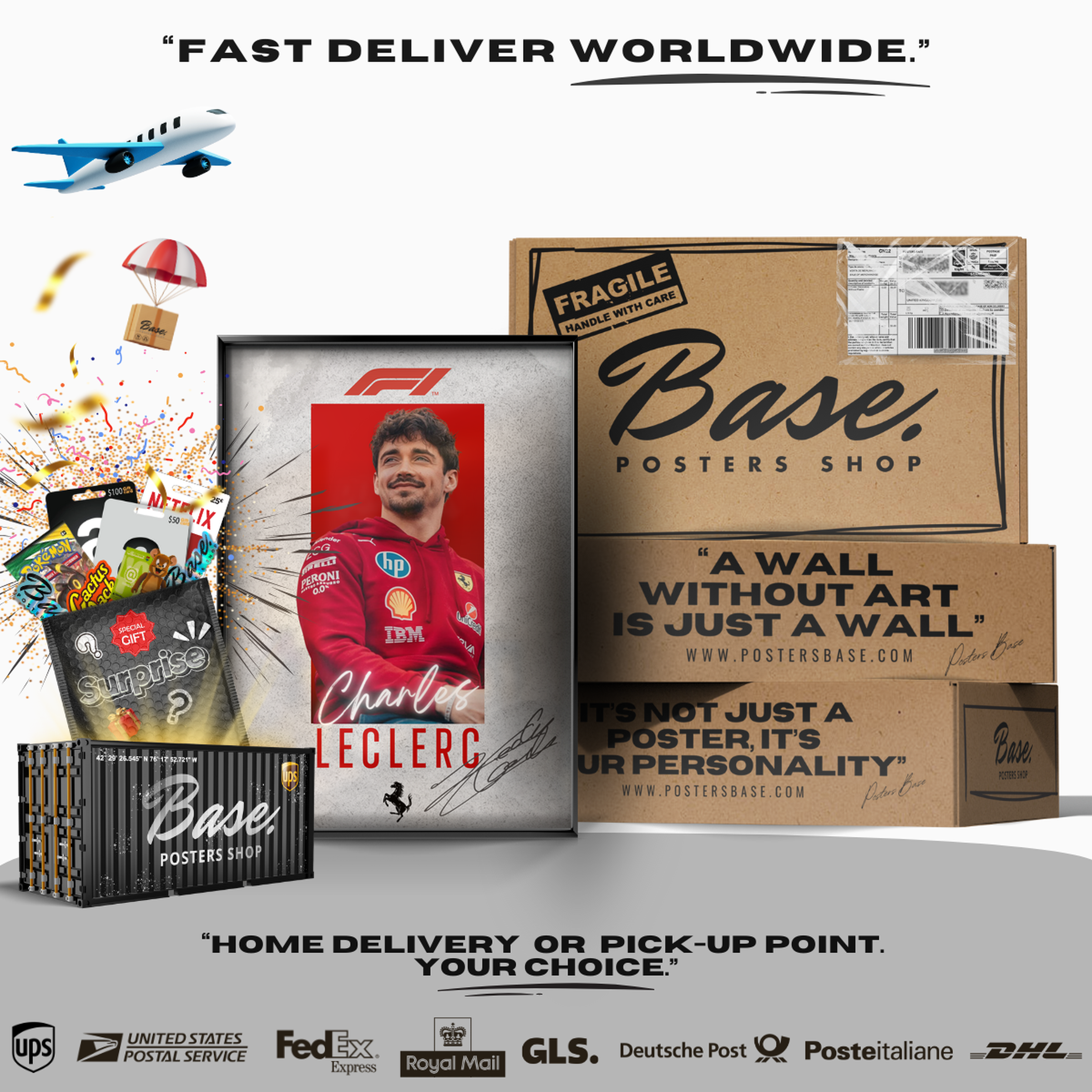 Charles Leclerc X Ferrari Original