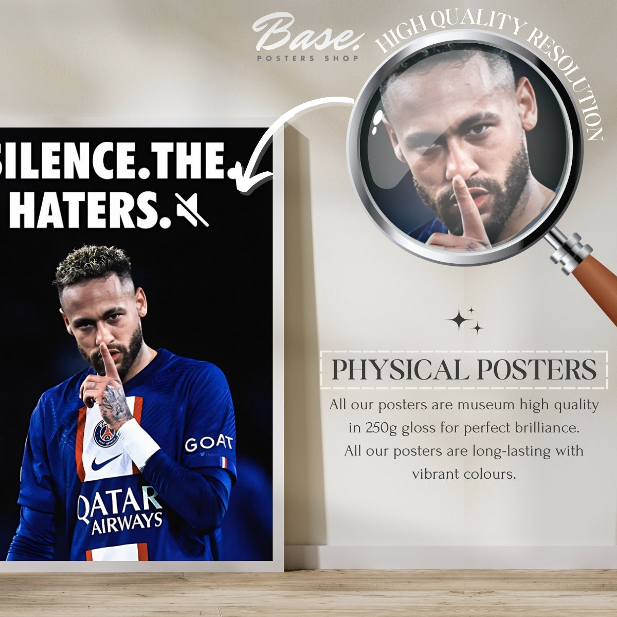 Neymar 'Silence the Haters'