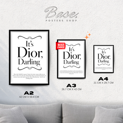 It's Dior Darling