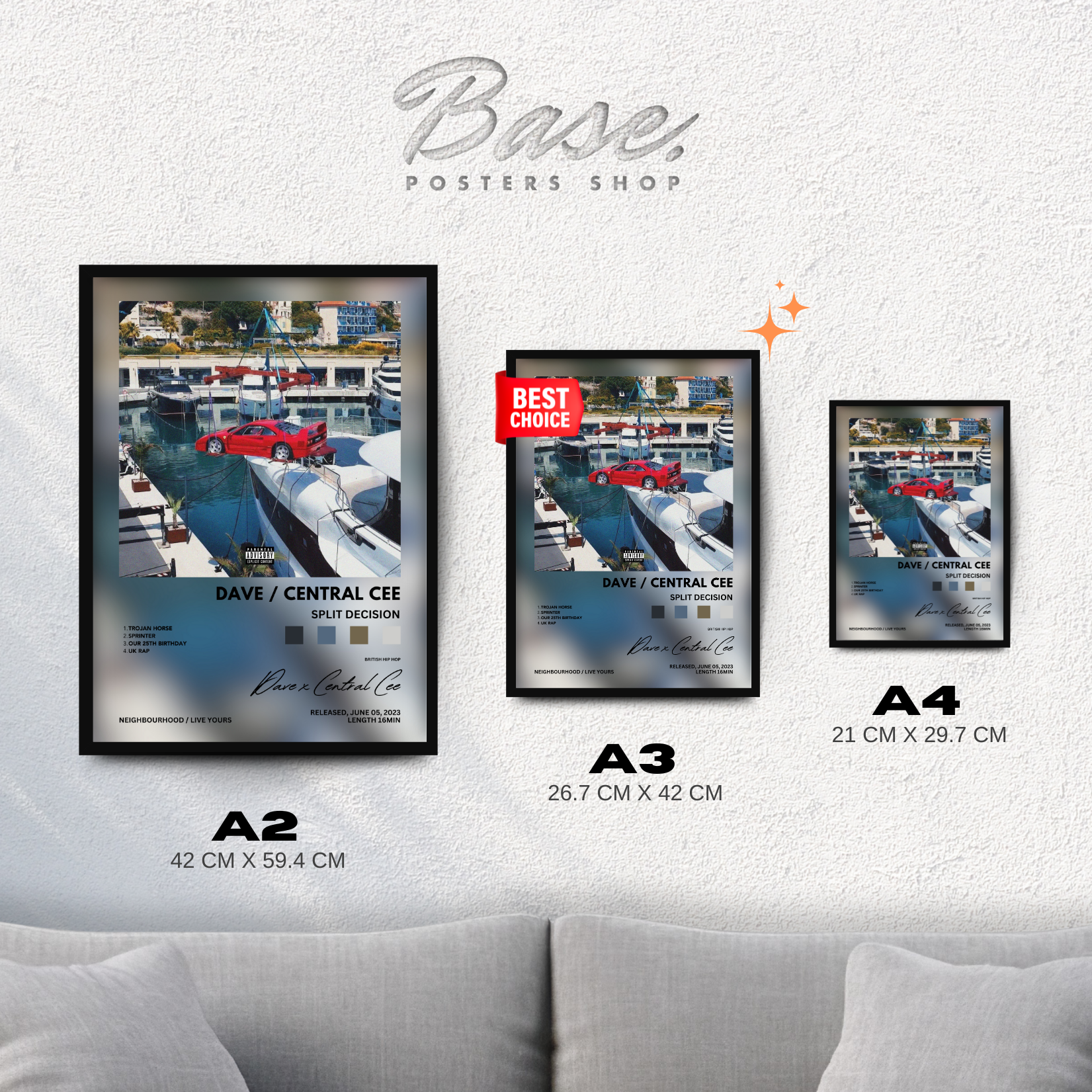 Dave x Central Cee 'Split Decision'