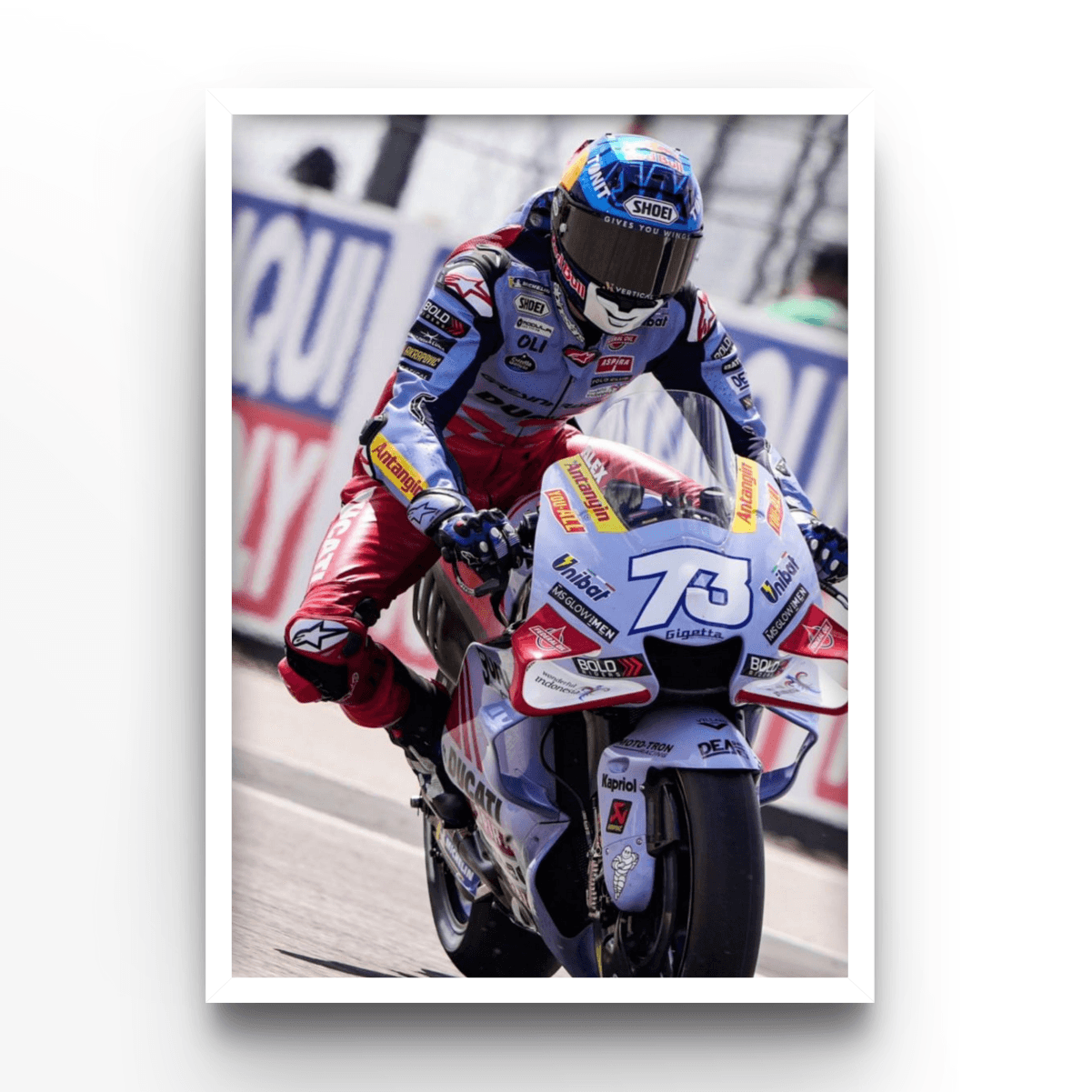 Alex Marquez 1 - A4, A3, A2 Posters Base - Poster Print Shop / Art Prints / PostersBase