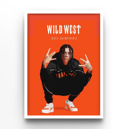 Central Cee Wild West - A4, A3, A2 Posters Base - Poster Print Shop / Art Prints / PostersBase