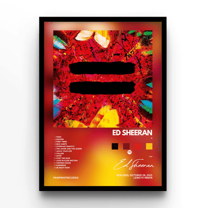 Ed Sheeran = - A4, A3, A2 Posters Base - Poster Print Shop / Art Prints / PostersBase