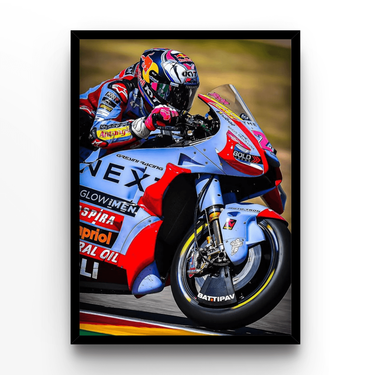 Enea Bastianini 3 - A4, A3, A2 Posters Base - Poster Print Shop / Art Prints / PostersBase