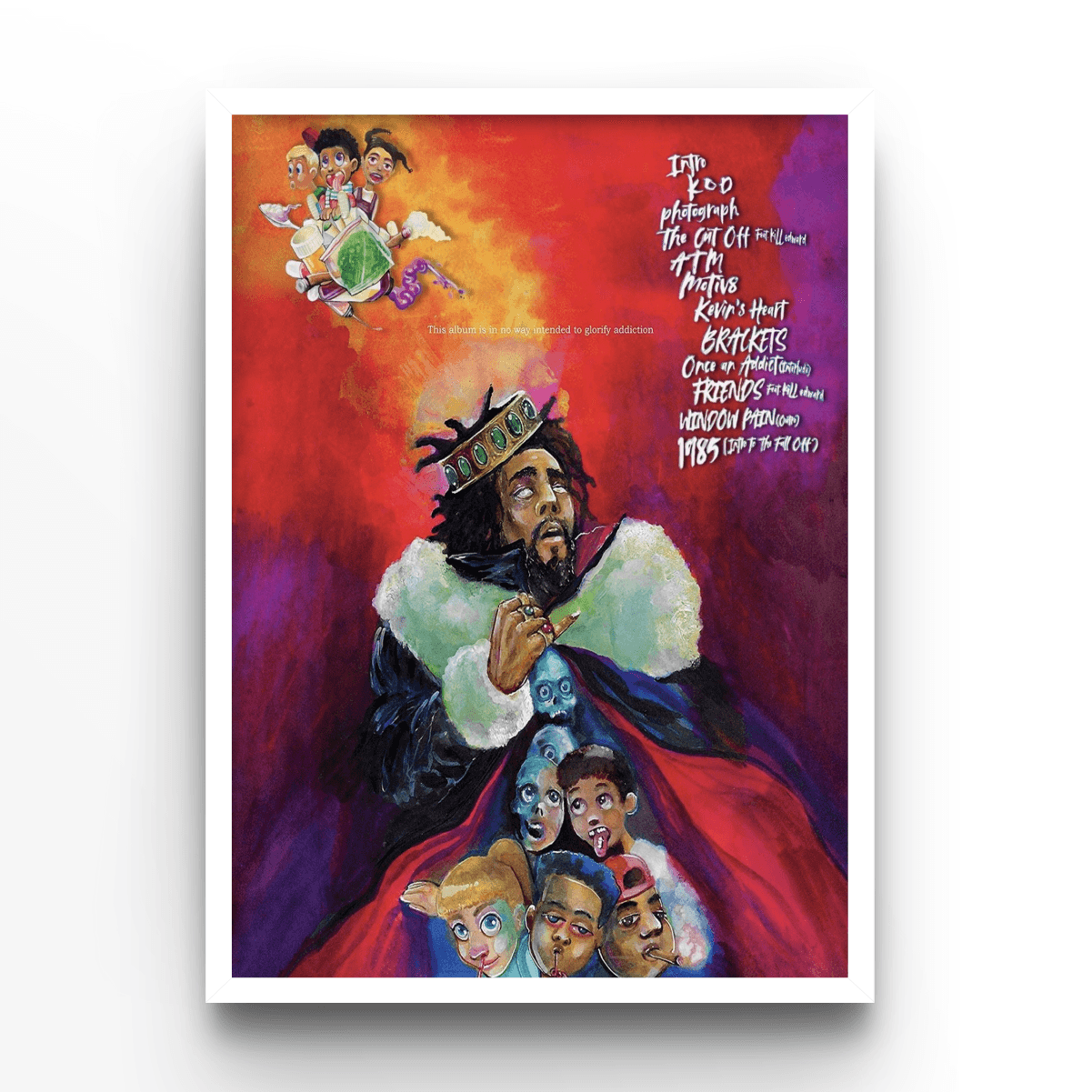 J.Cole - A4, A3, A2 Posters Base - Poster Print Shop / Art Prints / PostersBase