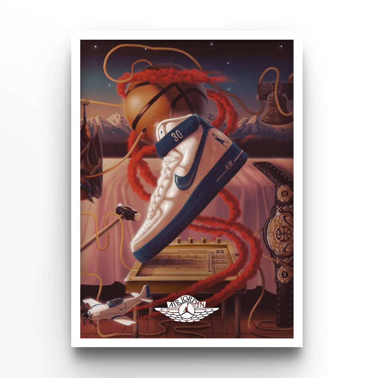 Jordan Shoes - A4, A3, A2 Posters Base - Poster Print Shop / Art Prints / PostersBase