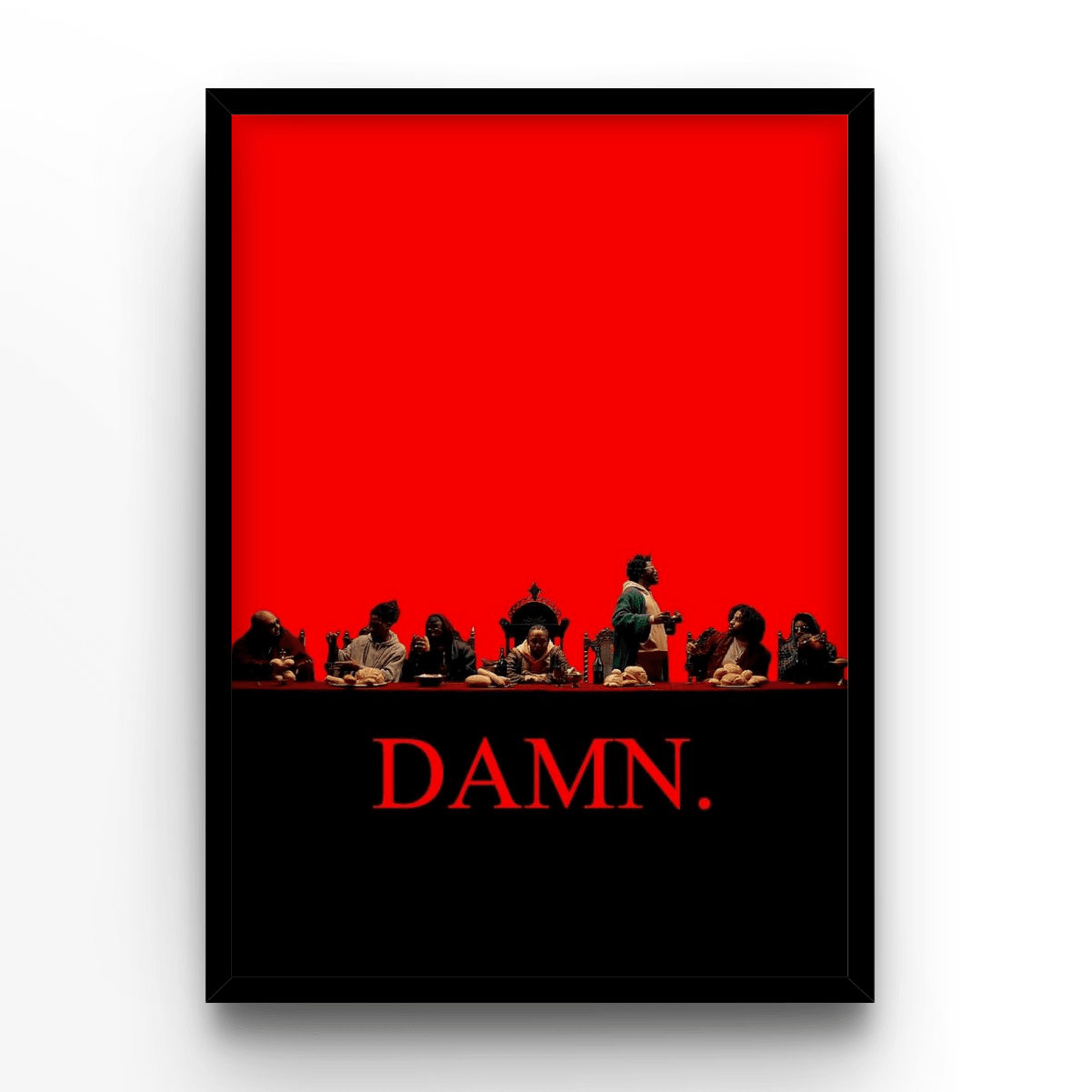 Kendrick Lamar Damn - A4, A3, A2 Posters Base - Poster Print Shop / Art Prints / PostersBase