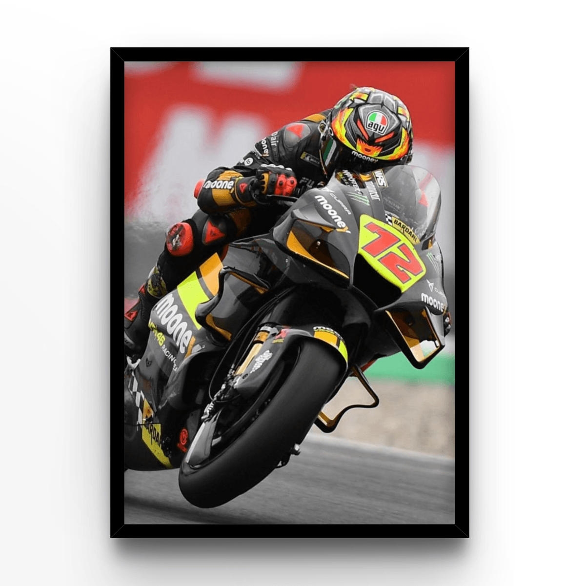 Marco Bezzecchi 3 - A4, A3, A2 Posters Base - Poster Print Shop / Art Prints / PostersBase