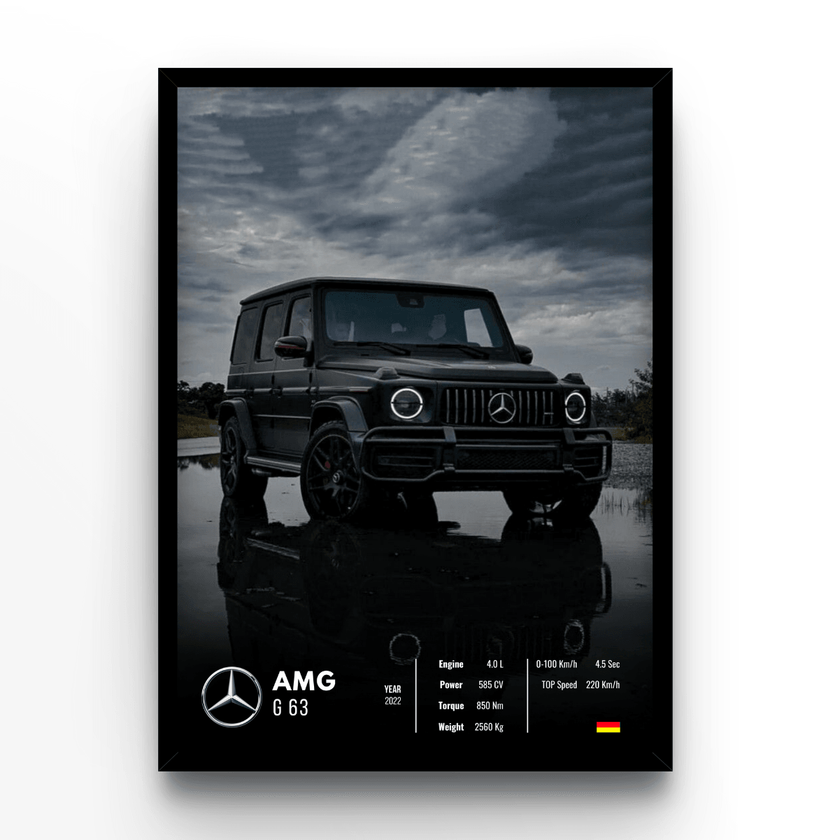 Mercedes AMG G 63 Collector - A4, A3, A2 Posters Base - Poster Print Shop / Art Prints / PostersBase