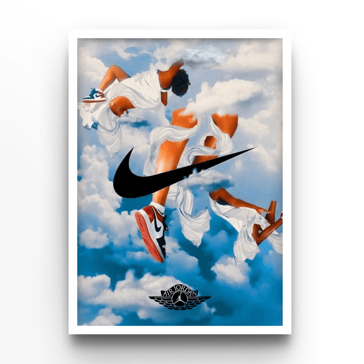 Nike Sky - A4, A3, A2 Posters Base - Poster Print Shop / Art Prints / PostersBase