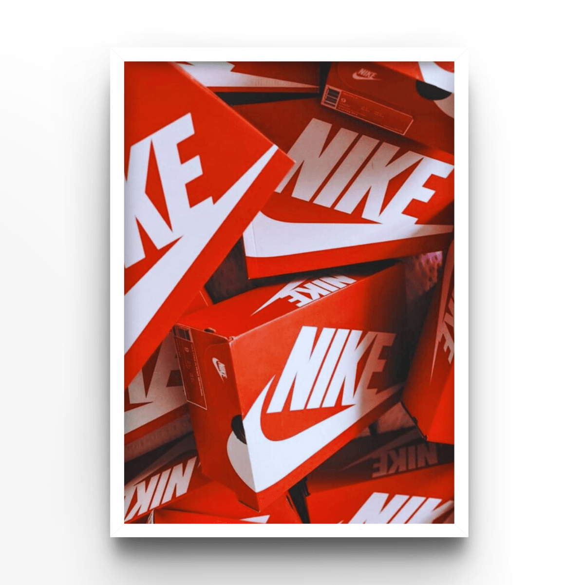 "Nikebox" - A4, A3, A2 Posters Base - Poster Print Shop / Art Prints / PostersBase